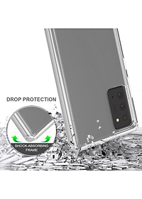 Ốp lưng chống sốc trong suốt siêu mỏng cho Samsung Galaxy Note 20 hiệu Likgus Crashproof giúp chống chịu mọi va đập - hàng nhập khẩu