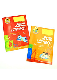 Combo Làm Quen Với Chữ Cái - Chuẩn Bị Cho Bé Vào Lớp 1 -Tập 1 Và 2 - Tủ Sách Bé Vào Lớp 1 (Bộ 2 Tập)