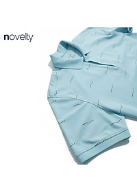 Áo thun nam Polo NOVELTY dệt họa tiết 210134N