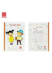 Vở chép nhạc School Hồng Hà 0503 (10 quyển) - Giao màu ngẫu nhiên