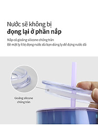 Ly nhựa Lock&Lock 2 lớp 750ml HAP522 - Hàng chính hãng kèm ống hút cọ rửa, cách nhiệt tốt, miệng rộng - JoyMall