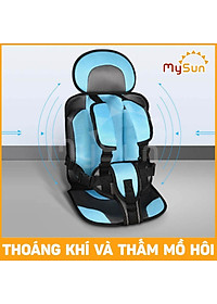 Ghế ngồi ô tô trẻ em giá rẻ có đai an toàn xe hơi cho bé 1 2 3 4 5 đi oto