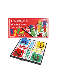 Cờ Cá Ngựa Nam Châm, Bộ Cờ Cá Ngựa Cao Cấp Chọn Size Kích Thước 28x28 và 38x38cm - Chính Hãng Amalife