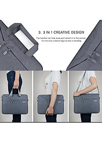 Túi Đeo City Commuter Bag Dành Cho Laptop, Ultrabook Thiết Kế Không Thấm Nước, Chống Sốc, Chống Rơi - Hàng Chính Hãng