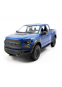 Mô Hình Xe Ford Raptor F-150 Special 2017 Blue 1:24 Maisto MH-31266