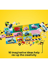 LEGO CLASSIC 11036 Đồ chơi lắp ráp Bộ gạch chi tiết chủ đề phương tiện xe (900 chi tiết)