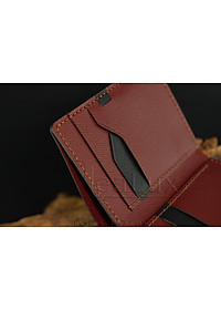 Ví Da Epsom Dáng Đứng Handmade Lealux Epsom Wallet 3