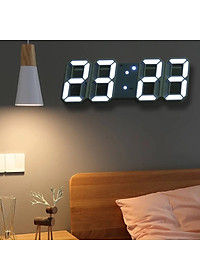 Đồng hồ LED 3D treo tường, để bàn thông minh TN828