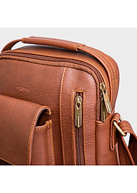 Túi Trita ( Thời trang nam phối ngăn - Túi đeo chéo da RTN3 )