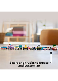 LEGO CLASSIC 11036 Đồ chơi lắp ráp Bộ gạch chi tiết chủ đề phương tiện xe (900 chi tiết)