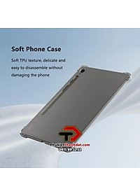 Ốp lưng cho SamSung Galaxy Tab S9 FE trong suốt chống sốc chính hãng GreenCase - Hàng chính hãng