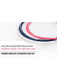 Vòng cổ Phiten Rakuwa S Slash Line W Lame TG713152/TG713153/TG713352