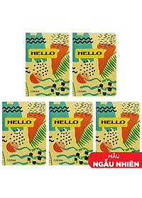 Combo 5 Tập Sinh Viên 4 Ly Ngang 200 Trang ĐL 70g/m2 - FAHASA - Bìa Kraft (Mẫu Màu Giao Ngẫu Nhiên)