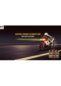 Dầu nhớt xe số Castrol Power 1 Ultimate 4T 10W-30 1Lit