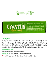 Kẹo thảo mộc Covitux (hộp 30 viên) - Genat