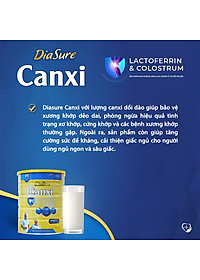 Sữa DIASURE CANXI (850G) - hỗ trợ bổ sung dinh dưỡng, nano canxi phòng chống loãng xương, cải thiện vấn đề xương khớp.