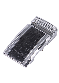 Đầu khóa Huy Hoàng da cá sấu 4 phân đầu trắng màu đen, nâu đất, vàng bò, nâu đỏ HC9217-18-19-20