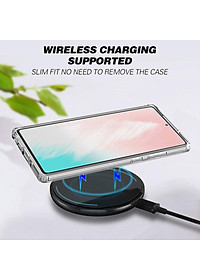 Ốp lưng chống sốc trong suốt cho Samsung Galaxy Note 20 Likgus Crashproof giúp chống chịu mọi va đập - hàng nhập khẩu