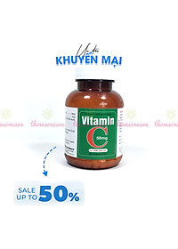 Vitamin C 50mg lọ 1000 viên nén - Bổ sung Vitamin C cho cơ thể, tăng cường sức đề kháng, giảm chảy máu cam