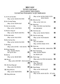 100 Ca Khúc Tiền Chiến Và Những Tình Khúc Vượt Thời Gian (Tái Bản)