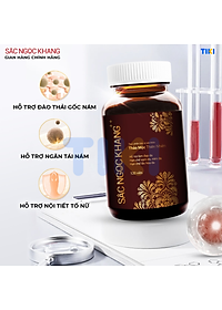 Viên uống Sắc Ngọc Khang ++ (120 viên) dòng cao cấp giúp chống lão hóa, giảm nám sạm và cân bằng nội tiết tố