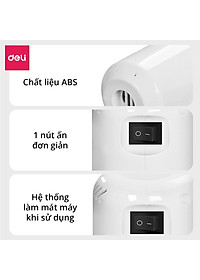Bơm Điện - Bơm Tay Hút Chân Không Quần Áo Chăn Ga Gối Đệm Thú Bông Mành Rèm Deli - Phù Hợp Với Túi Hút Chân Không Đựng Quần Áo
