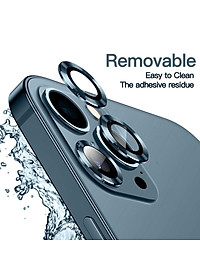 Bộ Vòng và Cường Lực Camera cho iPhone 14promax, 13 Pro Max, 13 Pro, 13, 13 Mini, 12 promax, 11 promax_B022