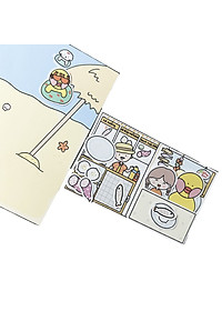 Bộ Tranh Tương Tác Cô Tiên Xanh - Bãi Biển Vũng Tàu