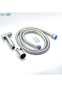 Bộ vòi xịt vệ sinh rửa toilet inox 304 tăng áp Hobby home decor VSR1