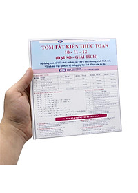 Tóm Tắt Kiến Thức Toán 10-11-12 - Đại Số - Giải Tích