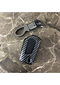 Bao da cacbon cao cấp bọc chìa khóa dành cho hãng xe Toyota