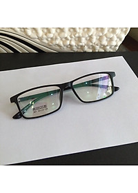 Kính Mắt Chống Ánh Sáng Xanh Mắt Vuông Gọng Nhựa Dẻo Hàn Quốc