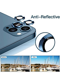 Bộ miếng dán kính cường lực bảo vệ Camera cho iPhone 12 Pro / iPhone 11 Pro Max / iPhone 11 Pro HOTCASE Kuzoom mang lại khả năng chụp hình sắc nét full HD (độ cứng 9H, chống trầy, chống chụi & vân tay, bảo vệ toàn diện) - Hàng nhập khẩu