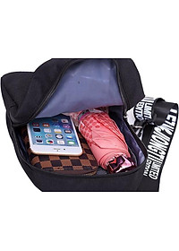 Túi Đeo Chéo Praza DCTK090 (25 x 15 cm) - Đen