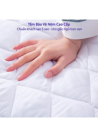 Tấm Bảo Vệ Nệm Chống Thấm Nước Cao Cấp Chuẩn Khách Sạn 5 Sao Tấm Lót Nệm Giường Ngủ Chống Thấm Bảo Vệ Nệm Trải Giường Cao Cấp Tấm Bảo Vệ Nệm Đệm Mỏng Lót Giường Ngủ Chống Thấm Cho Bé