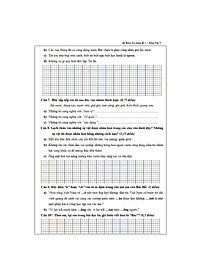 Đề Kiểm Tra Tiếng Việt 3 - Tập 2