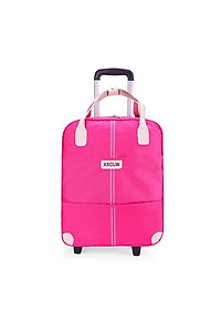 Vali kéo du lịch kèm túi xách thời trang, vali vải dù chống thấm nước