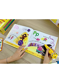 Bộ Sách Học Tiếng Anh: Bút Chấm Đọc- Học Tiếng Anh - Đánh Thức Năng Lực Phi Thường Từ Trẻ Thơ : Dành Cho Trẻ Từ 0 Đến 10 Tuổi (Tặng kèm 12 cuốn sách)