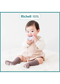Gặm nướu sinh vật biển Richell Nhật silicone nguyên khối gặm nướu đồ chơi cho bé Baby