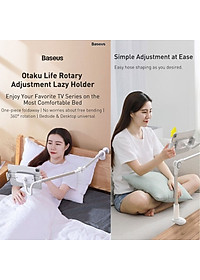 Bộ giá đỡ Baseus Otaku Life Rotary điện thoại và iPad - Hàng chính hãng