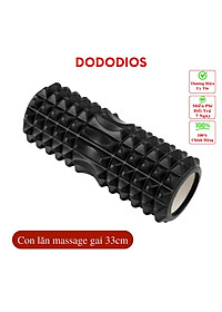 Con lăn Yoga Massage Foarm Roller, ống trụ lăn xốp thể thao giãn cơ có gai roam rollet cao cấp, ống lăn giãn cơ - Chính hãng DoDoDios