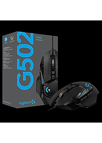 Chuột game hiệu suất cao Logitech G502 Hero RGB Lightsync - Hàng chính hãng