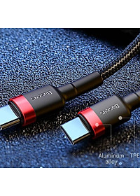Cáp sạc Baseus 60W USB C sang Type-C cho điện thoại -Hàng Chính Hãng 
