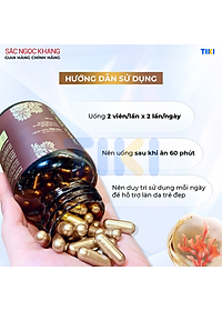 Viên uống Sắc Ngọc Khang ++ (120 viên) dòng cao cấp giúp chống lão hóa, giảm nám sạm và cân bằng nội tiết tố