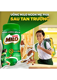 Sữa lúa mạch Nestlé MILO Nguyên chất 400g (hũ nhựa) - Giao mẫu ngẫu nhiên