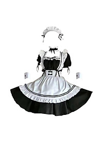 Maid Costume Maid Dresses Classic  Japanese Anime Maid Outfit S