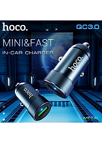 Tẩu sạc nhanh đa năng nhãn hiệu Hoco Z32 Quick Charge 3.0 - Hàng nhập khẩu