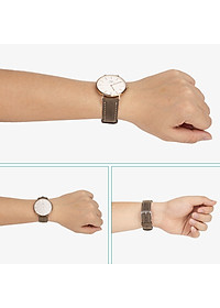 Dây đồng hồ da bò Vintage Bụi Leather D111 - Da thật khâu tay thủ công cao cấp - Bảo hành 12 tháng