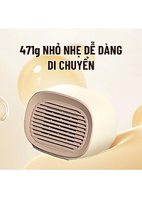 Máy Sưởi Gốm Mini Cho Nhân Viên Văn Phòng Làm Ấm Nơi làm việc phòng ngủ nhà tắm phòng học - Máy Êm Ấm Áp - Quạt Sưởi Ấm Mini Công Suất Max 400W Du Lịch Phượt Dã Ngoại Máy sưởi ấm cho phòng ngủ, quạt sưởi gốm nóng nhanh an toàn cho trẻ em - Hàng Nhập Khẩu