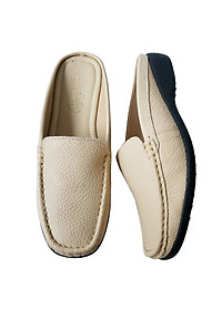 Dép Sục Nữ Da Bò Thật BIGGBEN Cao 3 phân SBN45